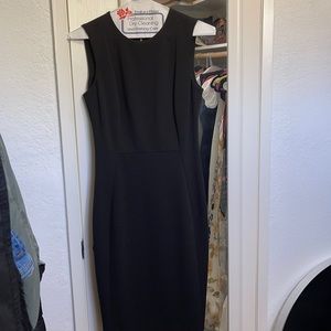 Black pencil dress -